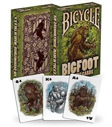 Bicycle Bigfoot Playing Cards 4-PACK