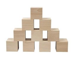 Deals on Suoirblss 50PCS Blank Wooden 