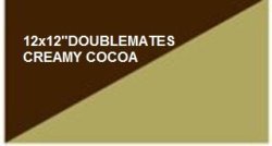 12x12" Doublemates - Creamy Cocoa 5x Sheets