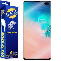 ArmorSuit Militaryshield - Samsung Galaxy S10 Plus Screen Protector - Full Edge Coverage - Case Friendly Anti-bubble & Extreme Clarity