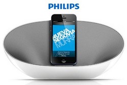 Philips DS3480 Docking Speaker With Bluetooth For Apple iPod & iPhone