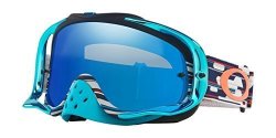 Oakley Crowbar Tld Mx Adult Off-road Motorcycle Goggles Eyewear Code Black Ice Iridium Lens