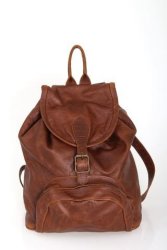 King Kong Leather Leather Backpack in Pecan