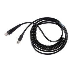 Honeywell 53-53235-N-3 USB Coiled Cable Type A Host Power Length 2.9m//9.5-ft Black
