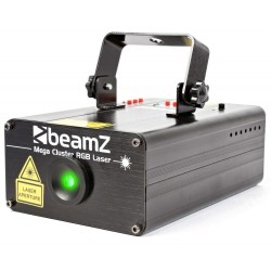 Beamz Mega Cluster Rgb Irc Dmx Laser