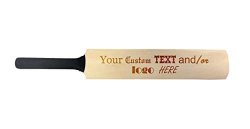 Hat Shark MINI Toy Wooden Signature Cricket Bat With Custom Customized Engraving Personalized Gift
