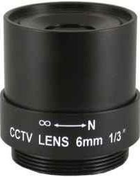 Securnix Lens 6MM Fixed Retail Box No Warranty