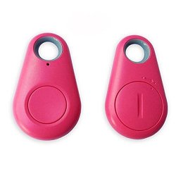Nessere Smart MINI Bluetooth Gps Locator Tag Alarm Finder Tracker For Key Wallet Car Pet Dog Child Anti-lost Anti-theft Tracking Device Pink