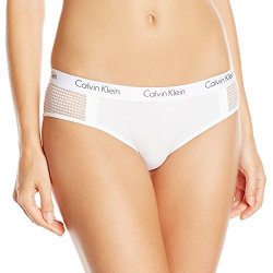 Calvin Klein Women's Ck One Micro Hipster Panty White Large