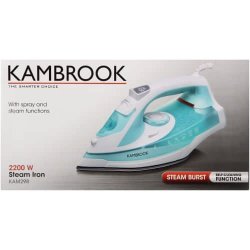 Kambrook 2200W Steam & Spray Iron