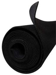 Polymat 30 Ft X 3.75 Ft Wide Backed Black Speaker Box 30FT Carpet Truck Car Trunk Liner Dash Cover Headliner Wall Carpeting Craft Decor Projects