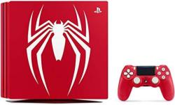 Playstation 4 Pro 2TB SSD Limited Edition Console - Marvel's Spider-man Bundle Enhanced With Fast Solid State Drive