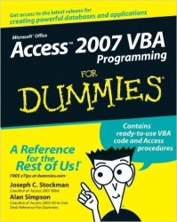Access 2007 Vba Programming For Dummies Isbn - 0470046538