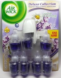 Air Wick Scented Oil Warmer And 7 Refills Lavender And Chamomile 0.71 Ounces