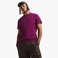 Men&apos S Simple Dome Boysenberry T-Shirt