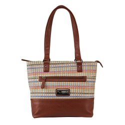 Nc Star Woven Tote Brown Purse Includes Holster