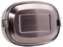 Stainless Steel Lunch Box With Clips