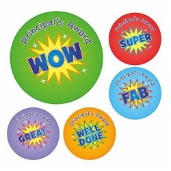 Creanoso Teacher Reward Motivational Stickers (10-Sheet) - School Clas