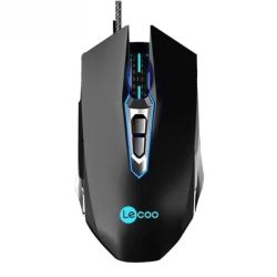 Lenovo Lecoo - MS107 - Advanced Wired Breathing Rgb Gaming Mouse - Black