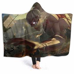 Jklgdfza Attack On Titan Baby Blankethooded Blanket Animation 50"X40