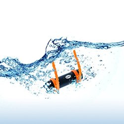 Gearonic Tm 4gb Waterproof Water Mp3 Music Player Fm Radio Earphone For Underwater Sport Swimming Diving - Black