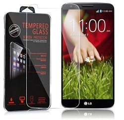 Cadorabo Tempered Glass Bulletproof Glass LG G2 MINI Screen Protector Protective Film 0.3 Mm Curved Edges High Transparency
