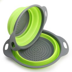 Collapsible Strainer Baskets - 2 Piece