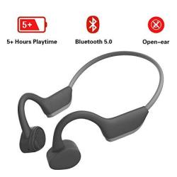 ALOVA Wireless Bluetooth 5.0V Bone Conduction Headphones Noise Cancelling Headsets Open Ear Stereo Wireless Headphones For Iphone And Android Cellphon