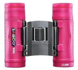 Tasco Kids 8X21 Roof Prism Binoculars - Pink