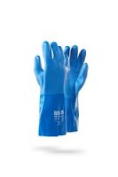 VIPER-9 Chemical Resistant Work Gloves Pvc 9 Blue