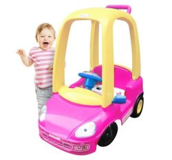 Parent-controlled Kids Push Car Fun Buggy In Pink