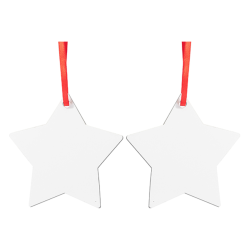 Double-sided Mdf Ornament Star