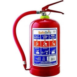 SAFEQUIP Fire Extinguisher - 4.5kg With Bracket