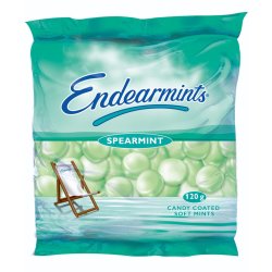 Endearmints - Spearmint Mint Sweets Packet 120G