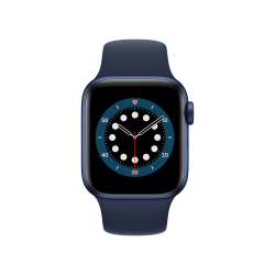 Apple Watch 44MM Series 6 Gps + Cellular Aluminum Case - Blue Good