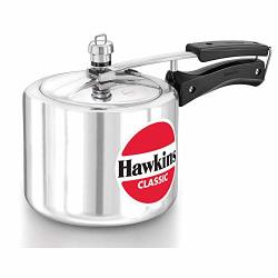 Hawkins Classic Aluminum Pressure Cooker 3 Litre Silver