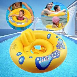 Weardear Baby Pool Float Inflatable Infant Seat Boat Safety Swim Ring Bathtub Toys With Chair Tube Seats For Kids Toddlers