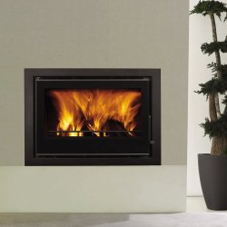 C&a Cristal 78 - Built-In Fireplace 8-14KW - 100MM Glass Frame