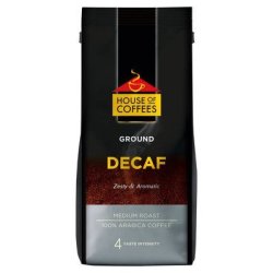House Of Coffees Decaffeinated Ground Coffee 250G