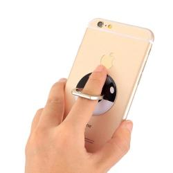 Poke Ball Ring Phone Holder For Iphone Huawei Samsung Htc Sony LG Mobile Phone Black