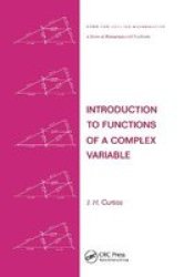 Introduction To Functions Of A Complex Variable Paperback