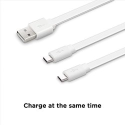 Micro USB Cable Brexlink Fast Charging USB 2.0 Cable For Samsung kindle android Smartphones galaxy S7 Edge moto G5 PS4 NEXUS HTC MOTOROLA NOKIA LG SONY BLACKBERRY XIAOMI HONOR OPPO White