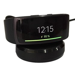 Galaxy Gear Fit 2 Charger Kissmart Replacement Charger Cradle Charging Dock For Samsung Gear Fit 2 SM-R360 Smart Watch