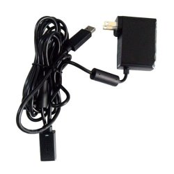 Generic Us Ac Power Supply Cable Cord Adapter Compatible For Microsoft Xbox 360 Kinect Sensor Camera