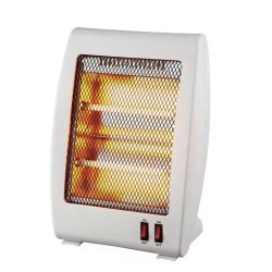 2-BAR Quartz Heater With Dual Power Settings And Safety Features - 800W