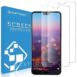 Suptmax Screen Protector For Huawei P20 Pro Case Friendly Huawei P20 Pro Tempered Glass Anti-scratch P20 Pro Clear Glass Film