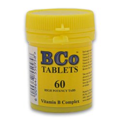 Vitamin B Complex Tablets 60 Pack - High Potency Tablets