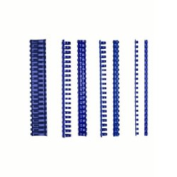 Meeco 25MM Binding Element - Blue 50PCS
