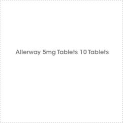 Allerway 5MG Tablets 10 Tablets