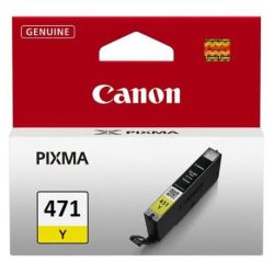 Canon CLI-471 Yellow Cartridge - 330 Pages @ 5%